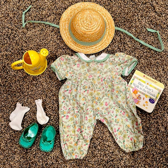 American Girl Bitty Baby Gardening Outfit - Picture 1 of 12